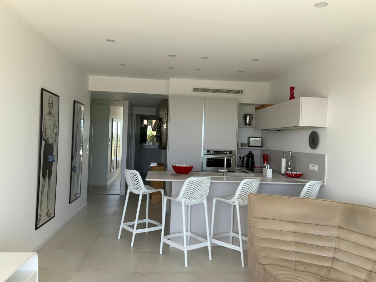 Appartement 2 Chambres Vue Mer Panoramique, Proche Croisette Cannes Vallauris Buitenkant foto