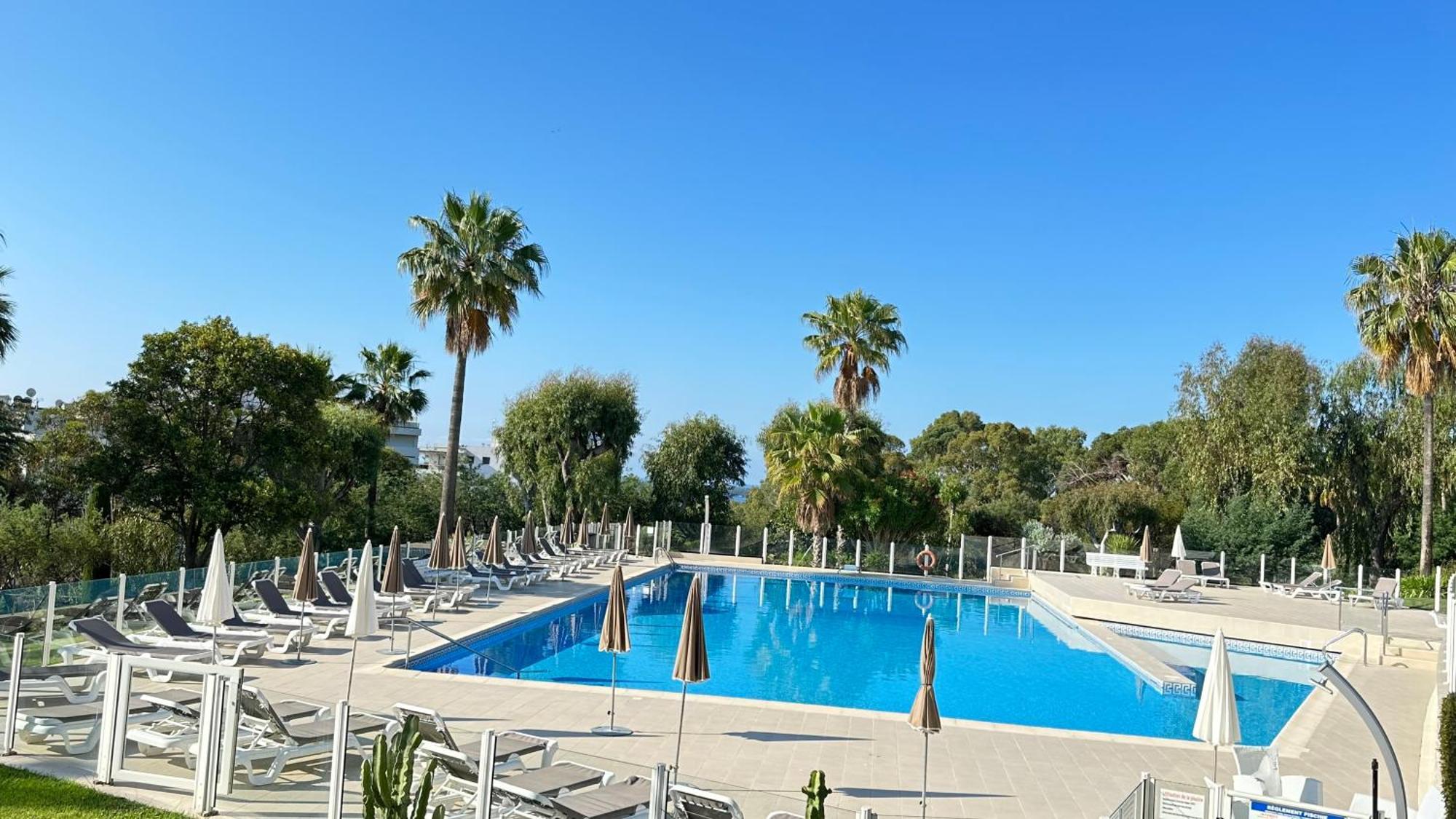 Appartement 2 Chambres Vue Mer Panoramique, Proche Croisette Cannes Vallauris Buitenkant foto