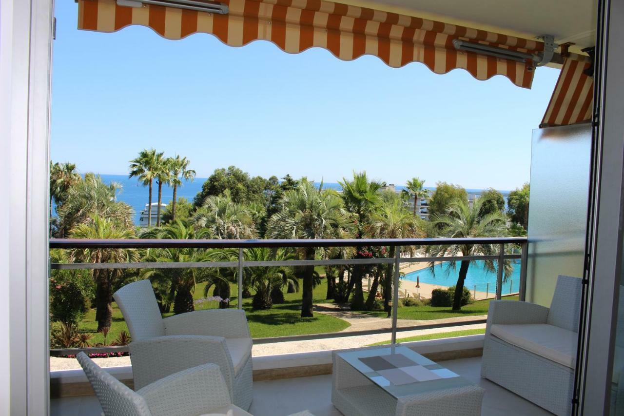 Appartement 2 Chambres Vue Mer Panoramique, Proche Croisette Cannes Vallauris Buitenkant foto